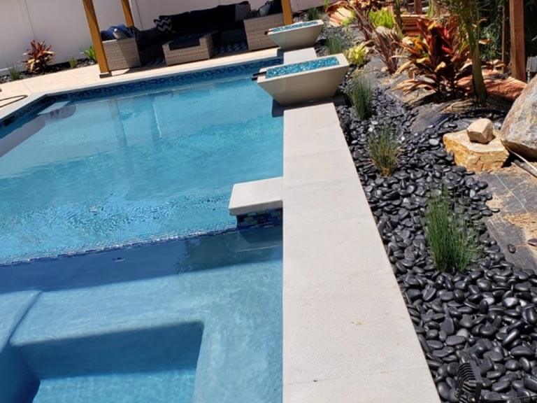 Black Mexican Beach Pebbles