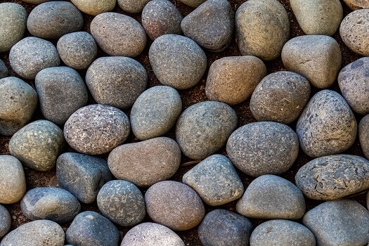 Mexican Beach Pebbles Grey