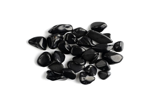 River Rocks - Black Polished Pebbles