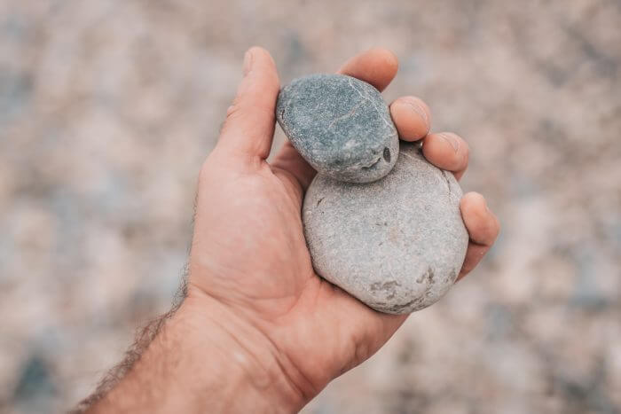 River Rocks - Glue Landscape Rocks