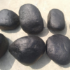 Black Mexican Beach Boulder Pebble